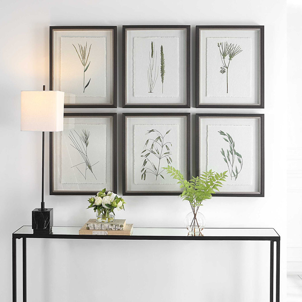 Forest - Finds Framed Prints (Set of 6)