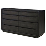Leandro 8-drawer Bedroom Dresser Cabinet Burnished Black