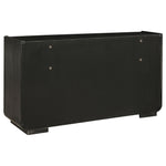 Leandro 8-drawer Bedroom Dresser Cabinet Burnished Black