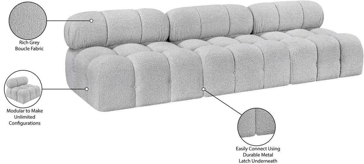 Ames - 3 Seat Modular Armless Sofa