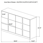 Ines 4-piece Eastern King Bedroom Set Grey and White High Gloss