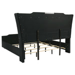 Lorient 4-piece Eastern King Bedroom Set Black