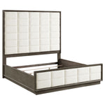 Durango 4-piece Eastern King Bedroom Set Taupe Oak