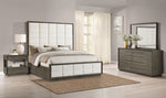 Durango 4-piece Queen Bedroom Set Taupe Oak
