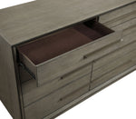 Durango 8-drawer Dresser and Mirror Taupe Oak