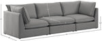 Mackenzie - Modular Sofa 3 Seats