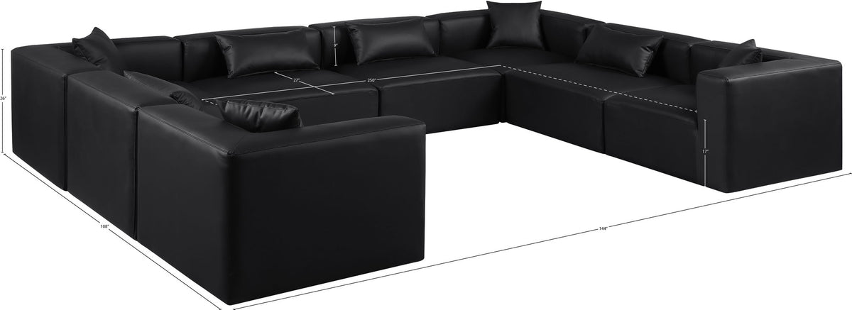 Cube - 8 Piece Modular Sectional