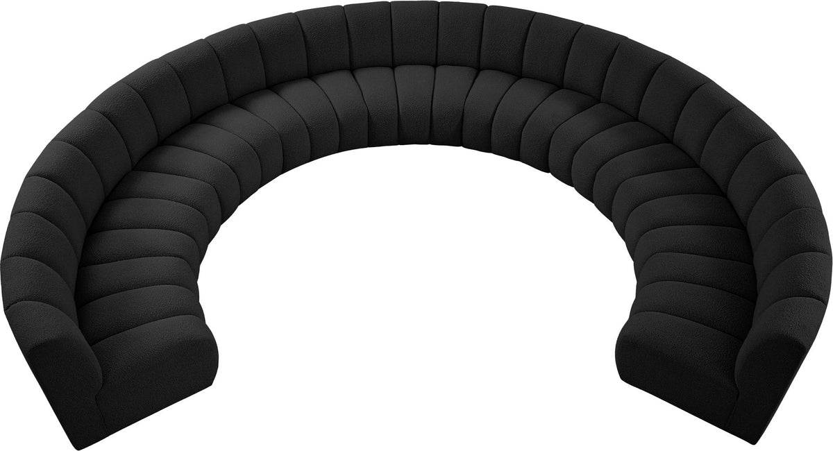Infinity - 9 Piece Boucle Modular Sectional