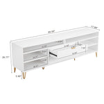 Manhattan Dumbo - Fluted TV Stand