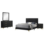 Kendall 4-piece California King Bedroom Set Black