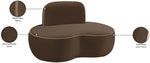 Swerve - Velvet Upholstered Chair