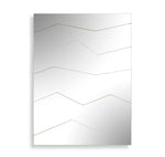 Fracture - Segmented Panel Mirror - Gold