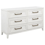 Marielle 4-piece Queen Bedroom Set Distressed White