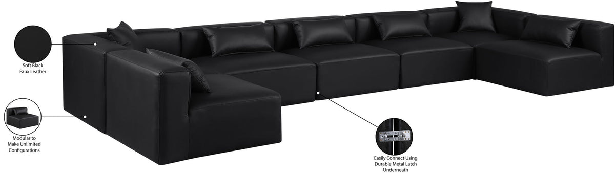 Cube - 7 Piece Modular U-Shaped Sectional
