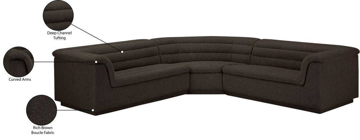 Cascade - Boucle Modular Sectional