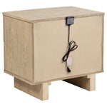 Kailani 4-piece California King Bedroom Set Beige Oak