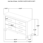 Oakglen 4-piece California King Bedroom Set Weathered Oak