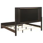 Etienne 4-piece Eastern King Bedroom Set Walnut