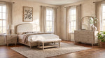 Lucaire 4-piece California King Bedroom Set Sandstone
