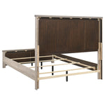 Nevado 4-Piece Queen Panel Bedroom Set Grey and Weathered Taupe