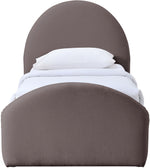 Andaz - Chenille Fabric Upholstered Trundle Bed