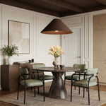 Serava - Vegan Leather Upholstered Dining Chair (Set of 2)