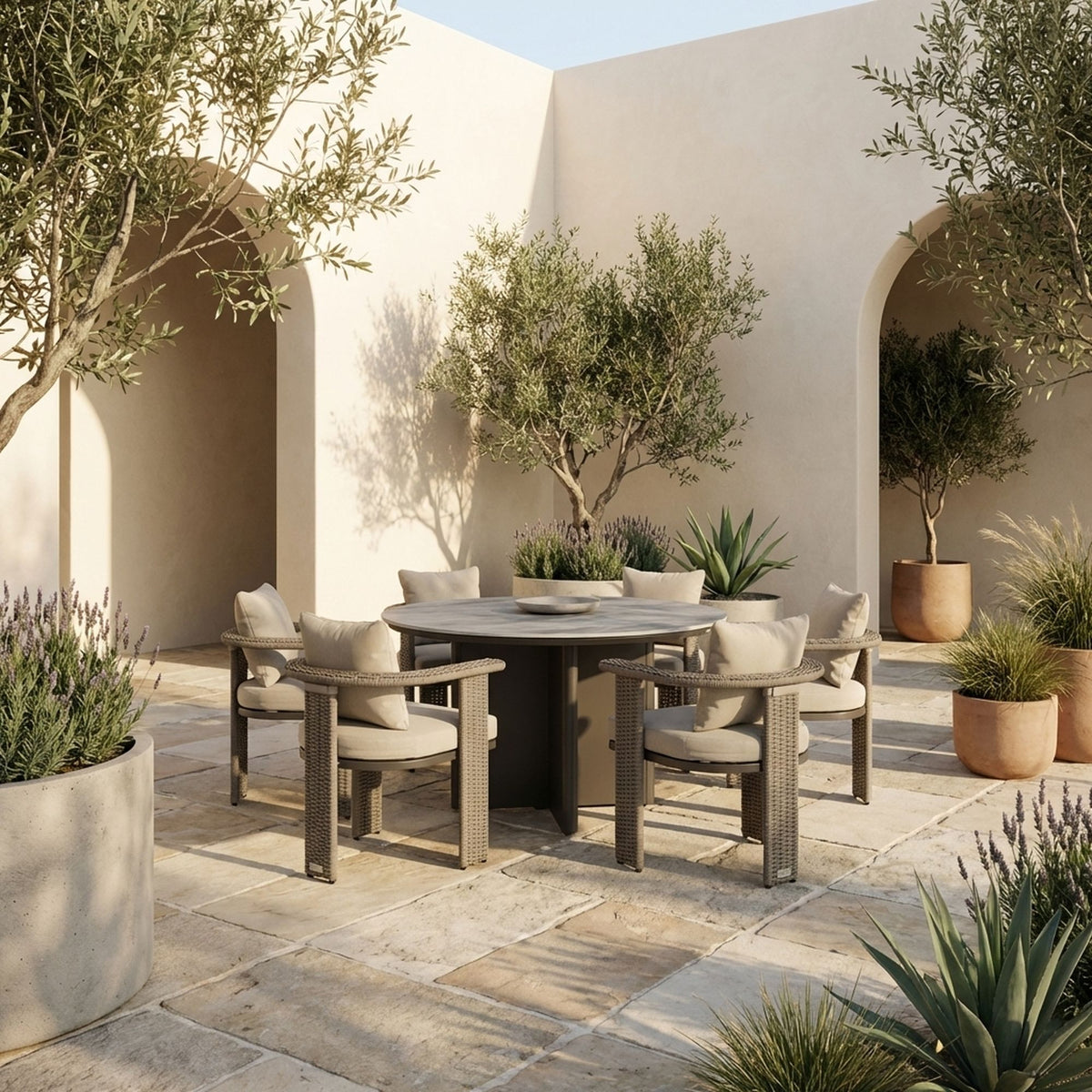 Ciela - Outdoor Round Dining Set