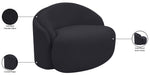 Caspian - Chenille Fabric Upholstered Chair
