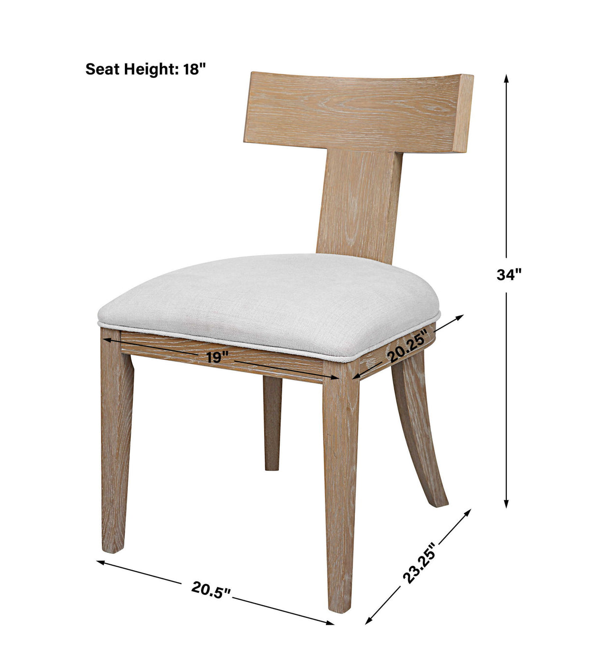 Idris - Armless Chair