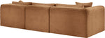 Shaggy - Fabric 4 Piece Modular Sectional