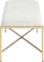 Valley - Bench With Gold Frame