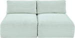 Shaggy - 2 Seat Modular Armless Sofa
