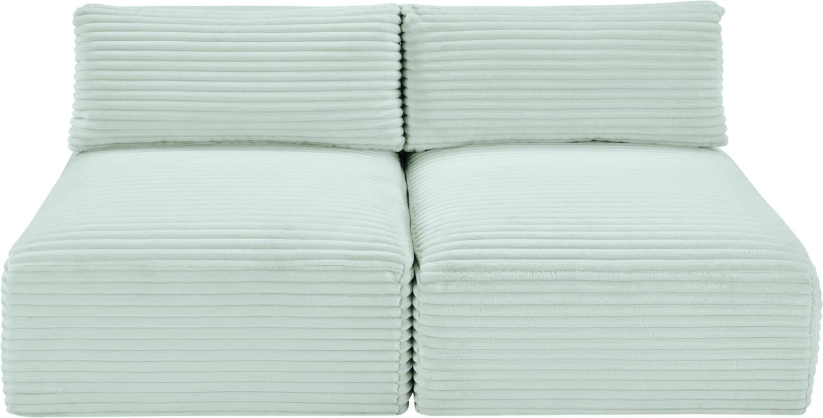 Shaggy - 2 Seat Modular Armless Sofa