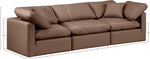 Indulge - Faux Leather 3 Seat Modular Sofa