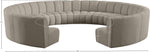 Infinity - 11 Piece Boucle Modular Sectional