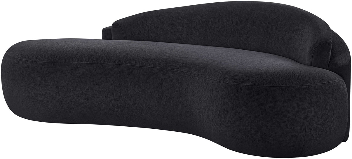 Caspian - Chenille Fabric Upholstered Loveseat