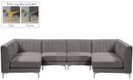 Alina - 6 Piece Modular U-Shaped Sectional
