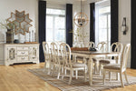 Realyn - Rectangular Dining Room Extension Table - Chipped White