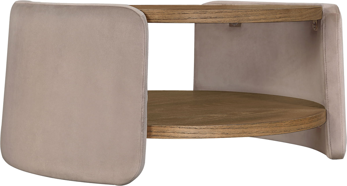 Wren - Velvet And Oak Veneer Coffee Table