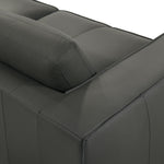 Clayton - Leather Sofa With Track Arms