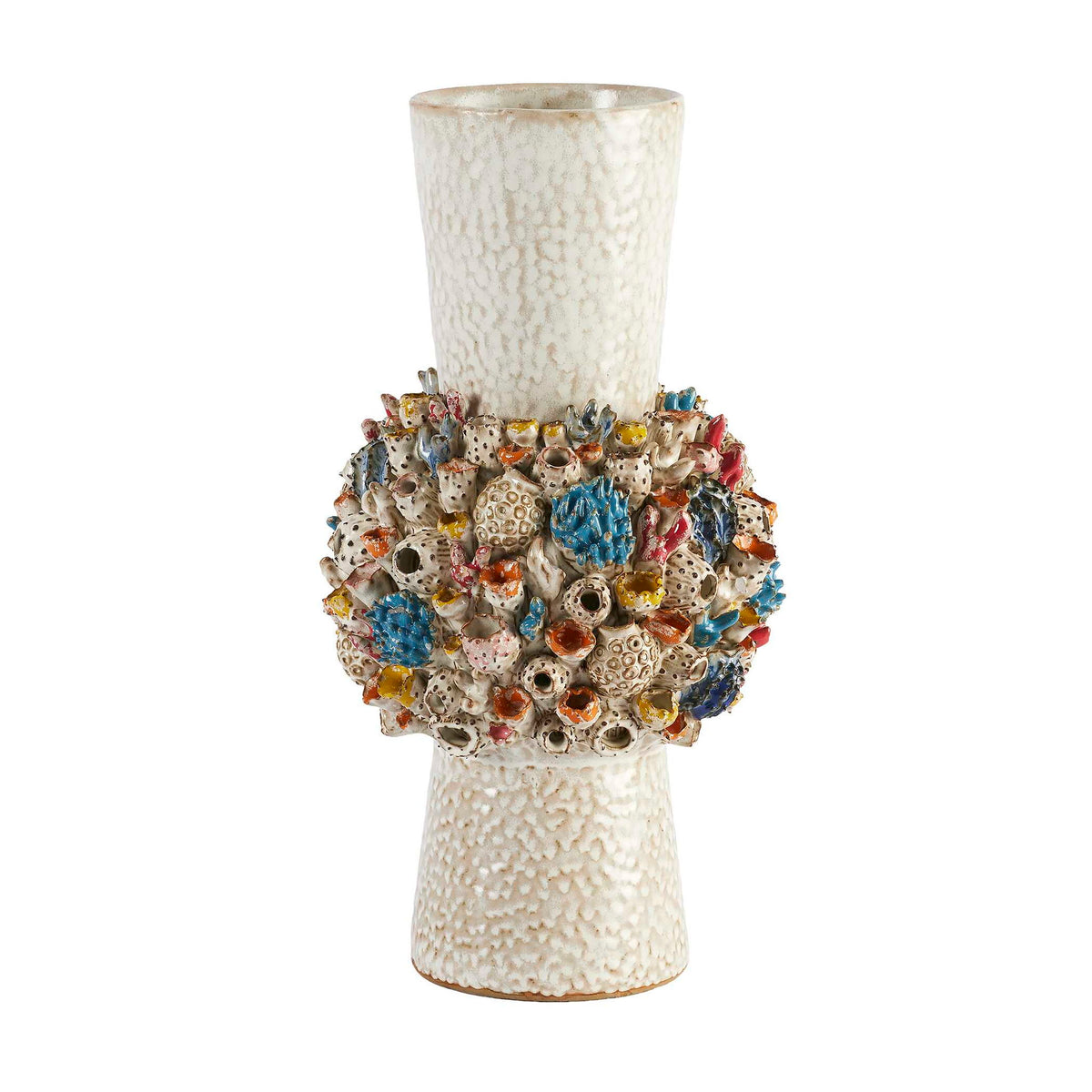 Sea Garden - Vase - Blue / Beige