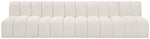 Arc - Boucle Fabric 4 Seats Modular Sofa