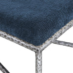 Valley - Bench With Silver Frame