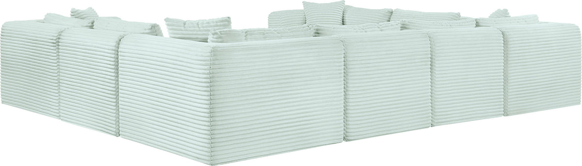 Shaggy - 8 Piece Modular U-Shaped Sectional