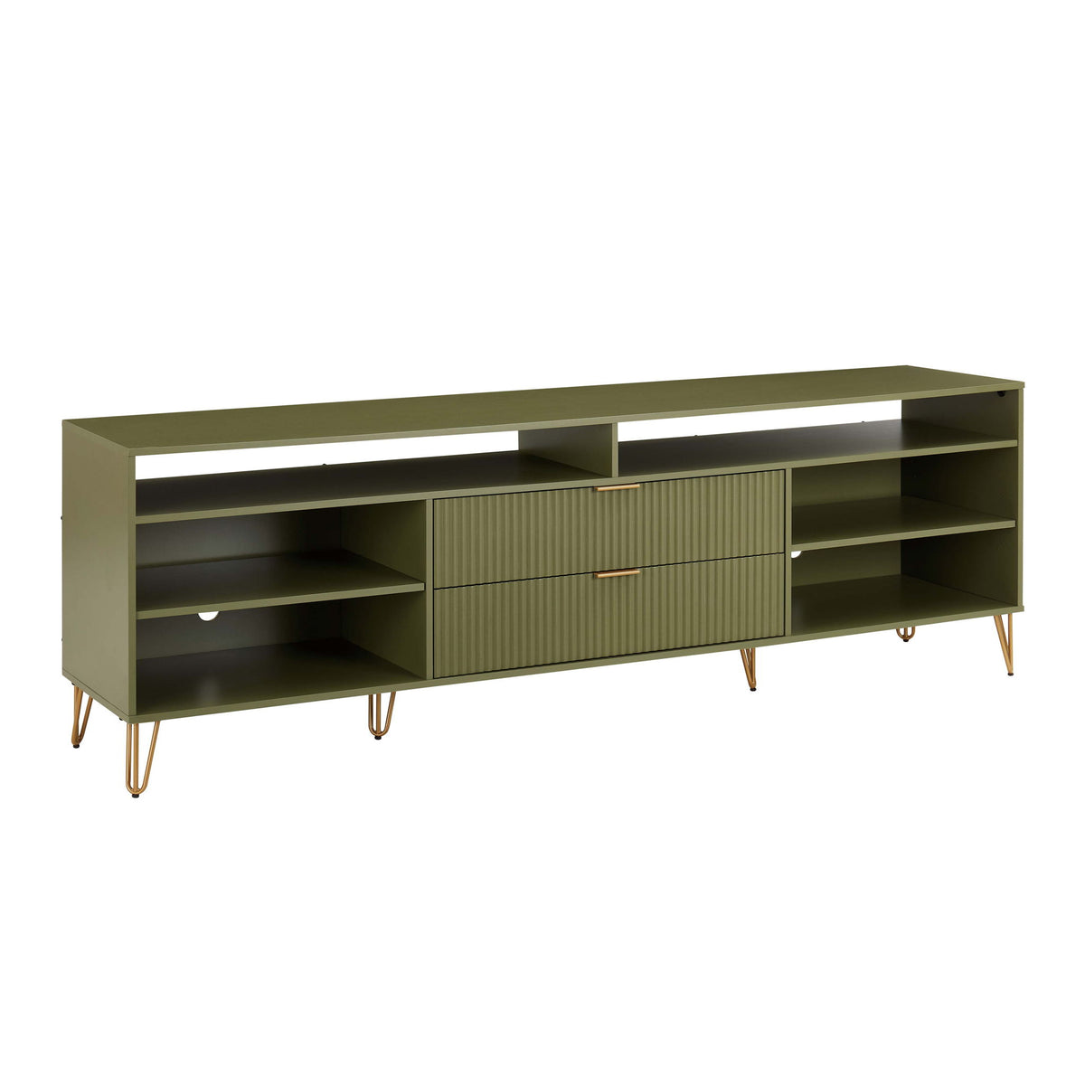 Manhattan Dumbo - Fluted TV Stand