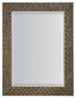 Sundance - Portrait Mirror - Light Brown / Dark Brown