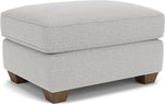 Carson - Ottoman, Heavy Thread Stitching