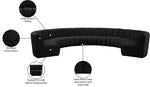 Infinity - 9 Piece Boucle Modular Sectional