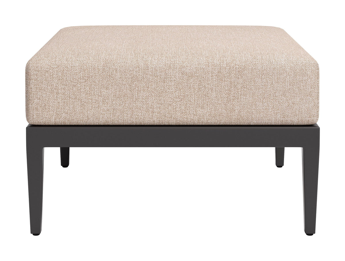 Foret - Ottoman - Beige / Black