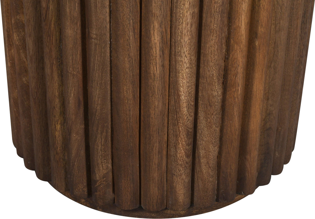 Elvira - Marble And Mango Wood Table